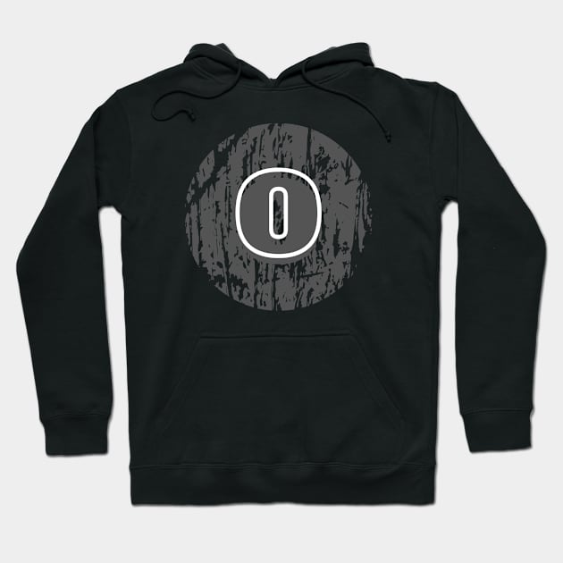 Letter O Hoodie by Rahmat kurnia